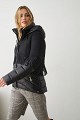 Puffer μπουφάν με κρόσια