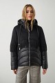 Puffer μπουφάν με κρόσια
