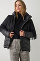 Puffer μπουφάν με κρόσια