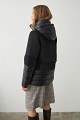Puffer μπουφάν με κρόσια