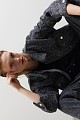 Leopard denim τζάκετ