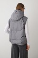 Puffer γιλέκο με κουκούλα