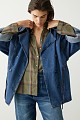 Denim κοντή καπαρντίνα