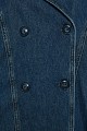 Denim κοντή καπαρντίνα