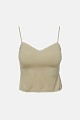 Ελαστική μπλούζα bralette με δαντέλα