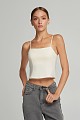 Bralette με ραφές και τετράγωνο μπούστο