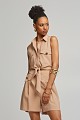 Κροπ πουκάμισο με τσέπες