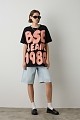 Oversized t-shirt με τύπωμα
